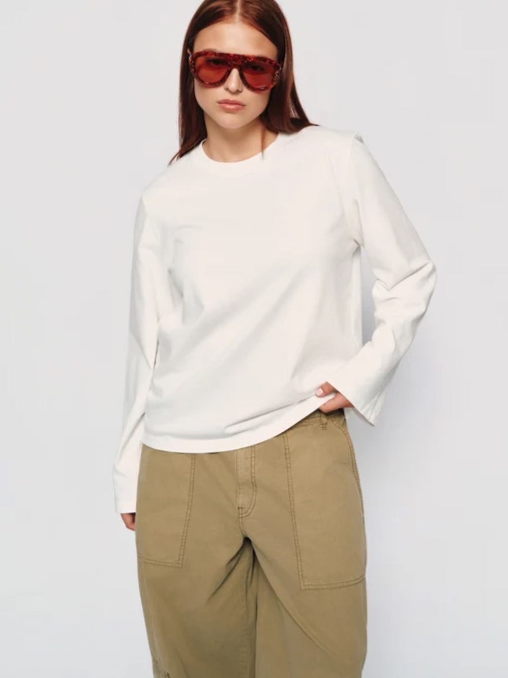 ♡ Saint Sirène NWT The Long Sleeve Boyfriend Tee READ DESCRIPTION